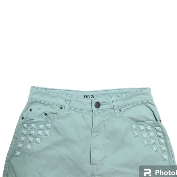 BDG Urban Outfitters High Rise Dree Cheeky Denim Shorts Women's Size 29 - Picture 2 of 10